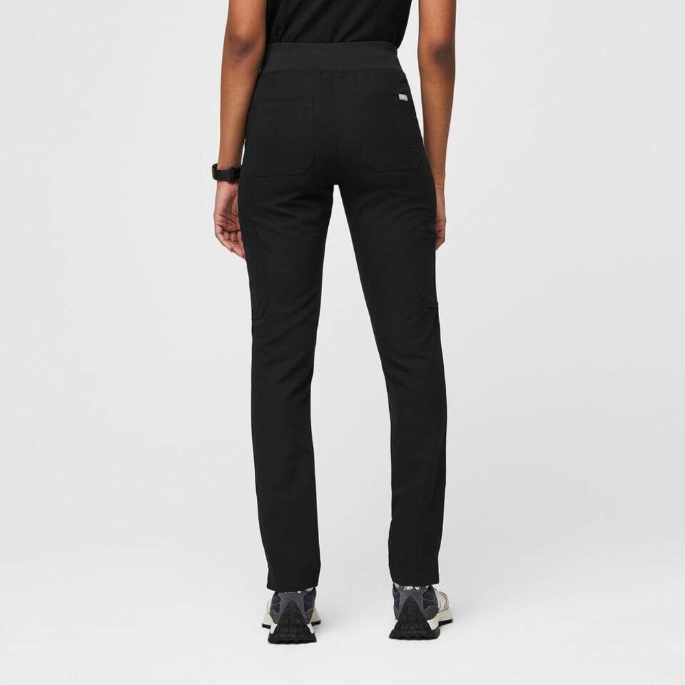 Black FIGS Kade cargo pants size small tall - Picture 2 of 9